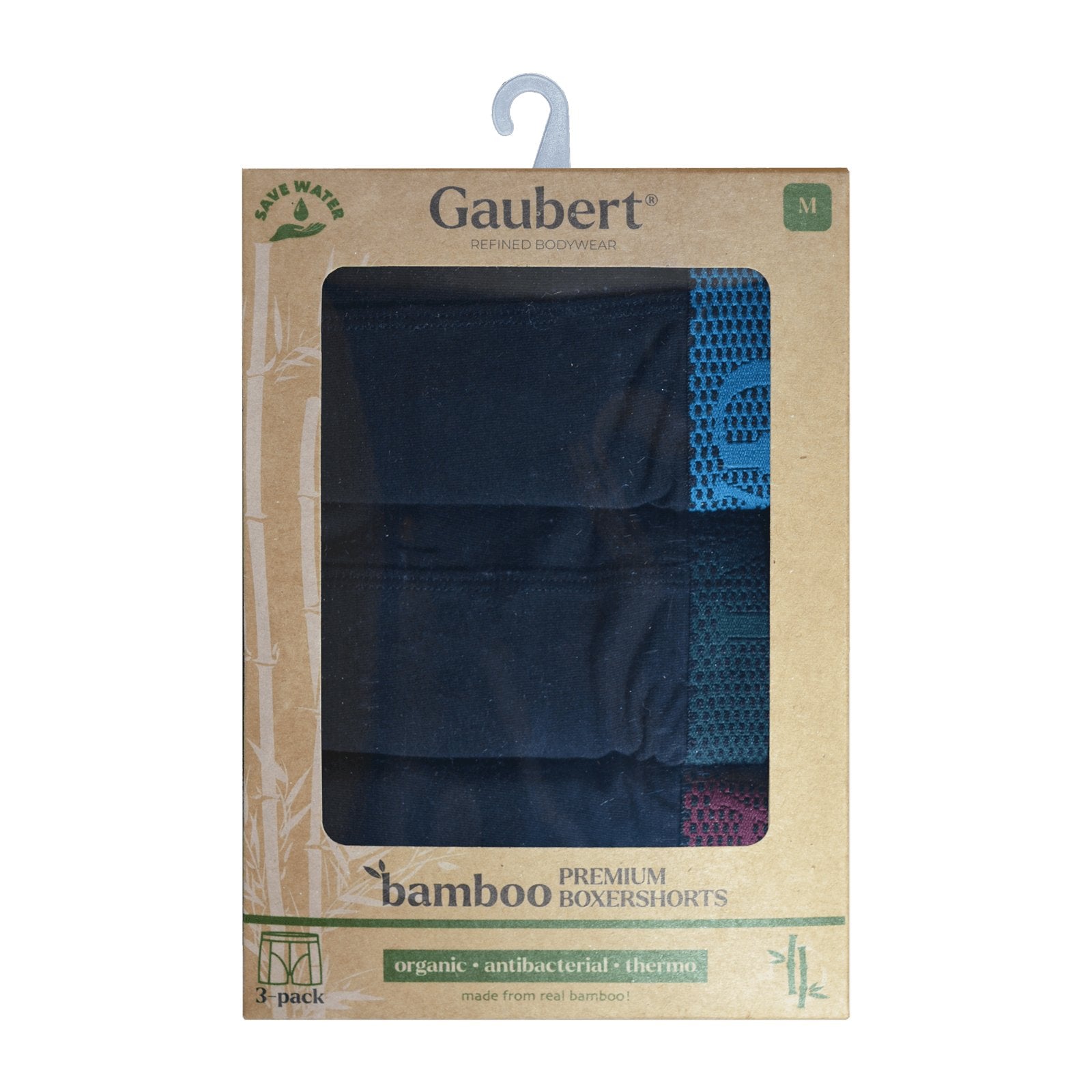 Gaubert Bamboe boxershorts - in package