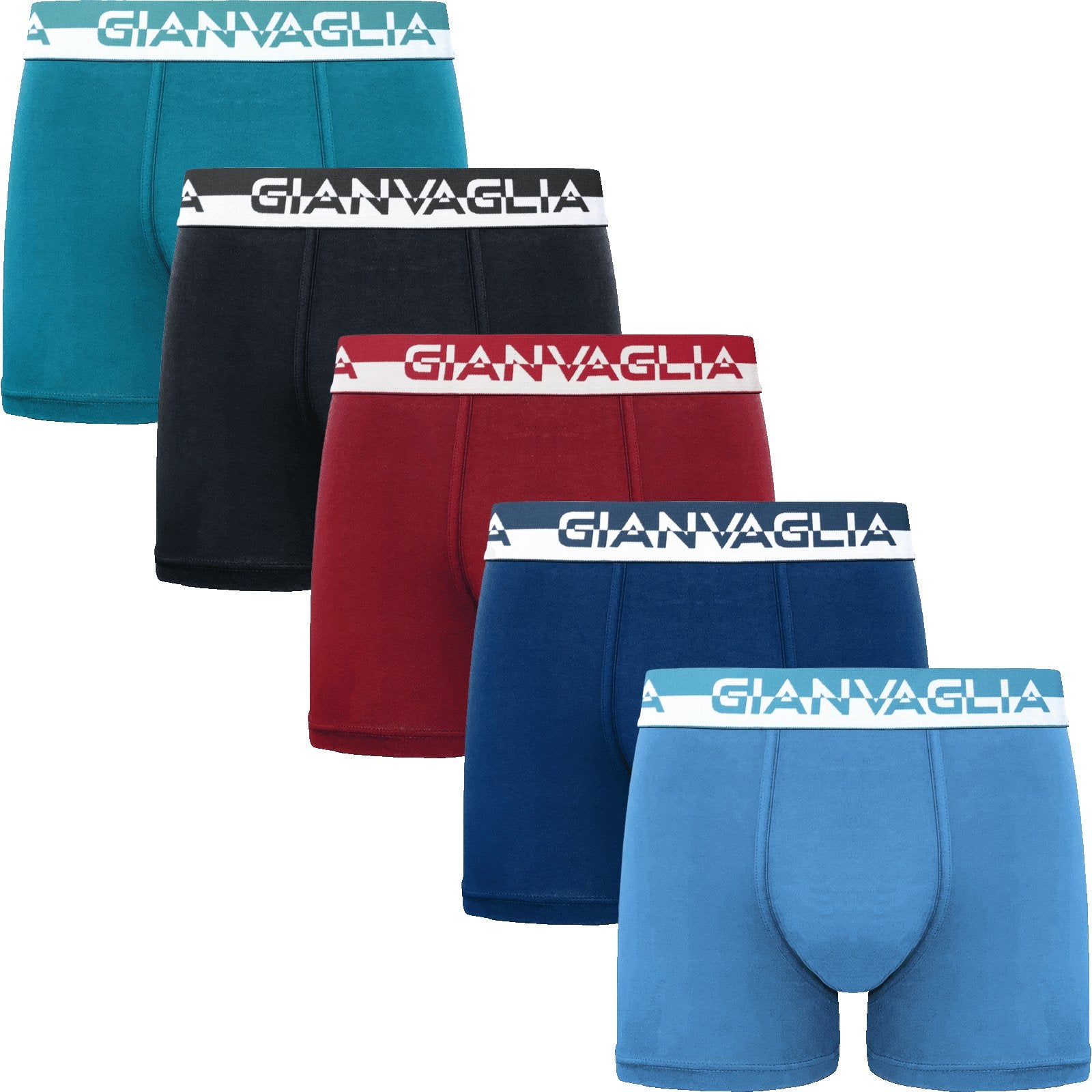 5x Gianvaglia Boxershorts - Italiaanse Boxershorts - Ondergoed DeHuisSpullenDiscounter