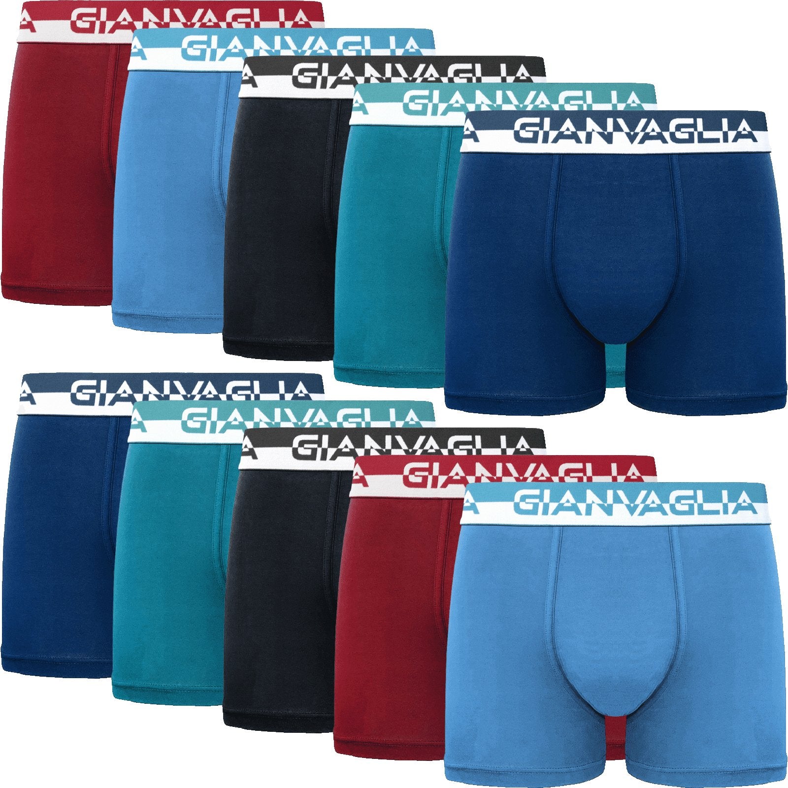 5x Gianvaglia Boxershorts - Italiaanse Boxershorts - Ondergoed DeHuisSpullenDiscounter